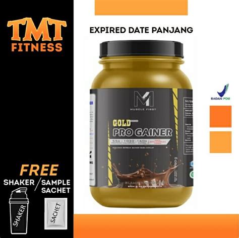 Jual M Muscle First Gold Pro Mass Gainer Isi Lbs Weight Gain