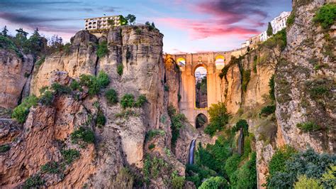 Puente Nuevo Bridge Ronda Málaga Spain Windows Spotlight Images