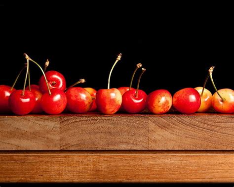 Red Cherry Fruit Lot Cherries Berries Ripe Hd Wallpaper