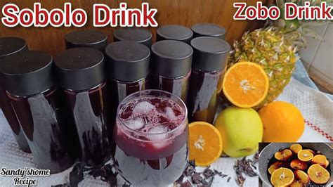 How To Make Authentic Ghana Sobolo Recipe Zobo Refreshing Hibiscus