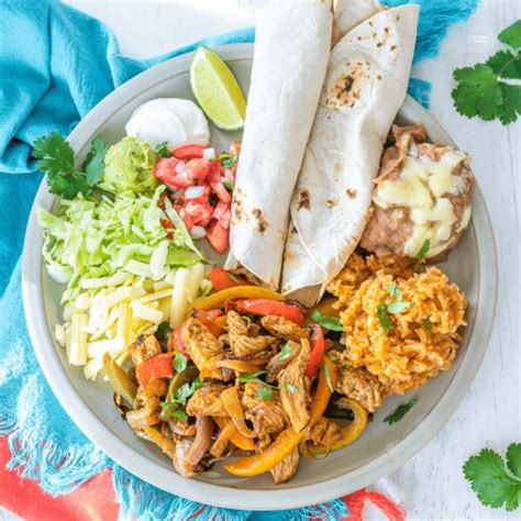 Homemade Chicken Fajitas • The Fresh Cooky