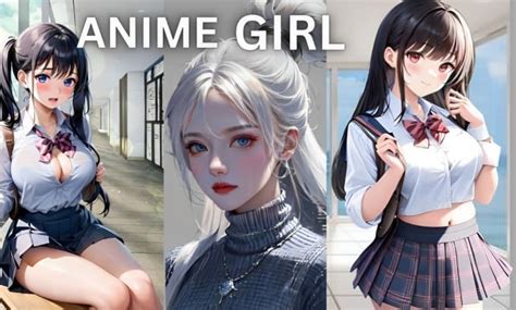 Draw Cute Anime Girl Nsfw Character Design Illustration Your Oc By Florineart Fiverr