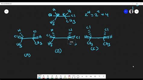 Identifying Enantiomers Diastereomers And Meso Compounds Youtube