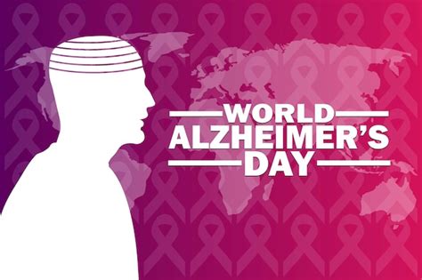 Premium Vector Vector Illustration Of World Alzheimer S Day Observed