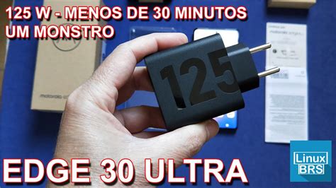 Motorola Edge Ultra Carregador W Menos De Minutos O Mais