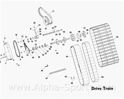 Vintage Arctic Cat Parts Diagrams