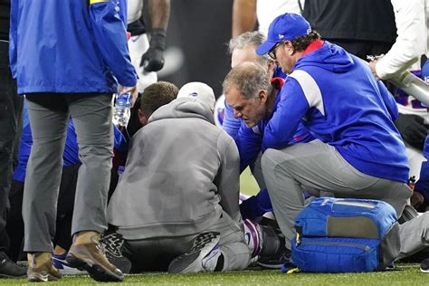 Buffalo Bills Say Damar Hamlin Suffered ‘cardiac Arrest’ Monday Night Update His Status At