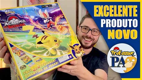 ESSE EU RECOMENDO Unboxing ACADEMIA de BATALHA Pokémon TCG YouTube