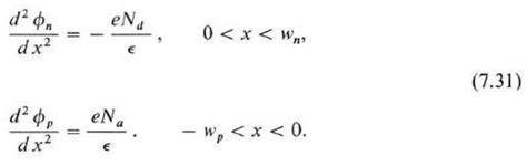 Solved Derive Eqs 732 By Solving The Poissons Equation