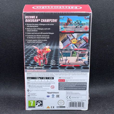 Bakugan Champions Of Vestroia Deluxe Edition Nintendo Switch Game