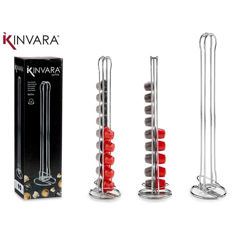 Поставка за 20 капсули Nespresso, неръждаема стомана - eMAG.bg
