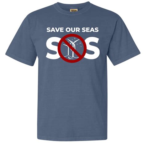 Save Our Seas Premium Short Sleeve Shirt No Offshore Wind Farms