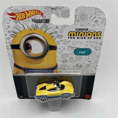Hot Wheels Toys Carl Minions The Rise Of Gru Character Cars Hot Wheels 220 Br Poshmark