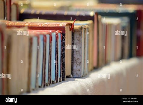 Old Books Pile Stock Photo Alamy