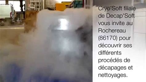 Fabrication Et Vente De Glace Carbonique Cryo Soft Youtube