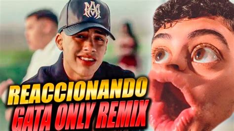 Reacci N Gata Only Remix Floyymenor Ft Anuel Aa Bryant Myers Cris