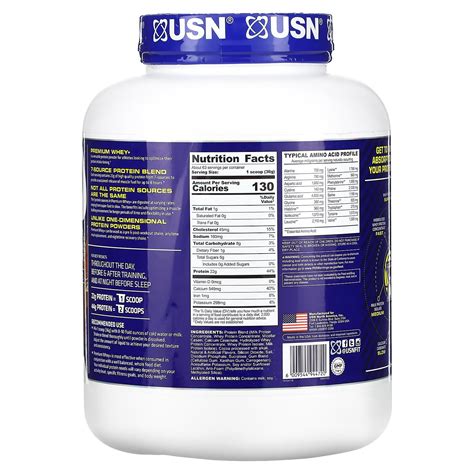 Usn Premium Whey Protein Lbs Dasha Fitness Tienda De Suplementos