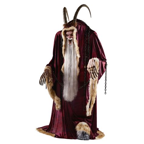 Massive Animatronic Krampus Statue For Halloween Christmas The