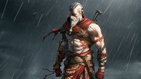 Salvation God Of War Kratos God Of War 4 God Of War Games Artist