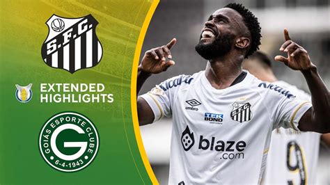 Santos vs Goiás Extended Highlights Brasilerao Série A CBS Sports