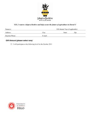 Fillable Online Hilo Hawaii This Form To Send In Your Support