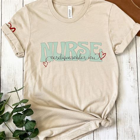 CVICU Nurse Shirt Cardiovascular Nurse Cardio Nurse EKG Cardiac