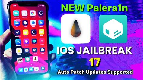 Jailbreak IOS 17 Untethered No Computer Palera1n Jailbreak 17