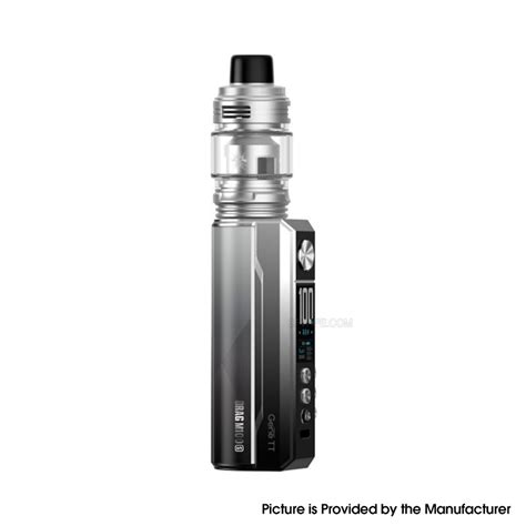 Buy Authentic Voopoo Drag M S W Mod Kit Ml Silve Black