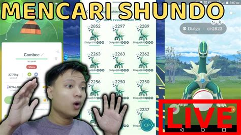 LIVE Cari Shiny IV 100 SHUNDO Katanya Ada Pokemon Shiny Baru