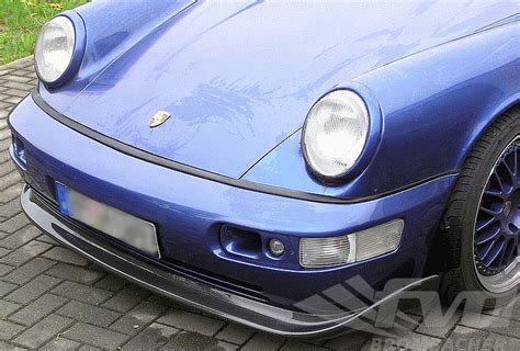 Carbon Front Chin Spoiler 964 Gt Narrow Body Polished Carbon