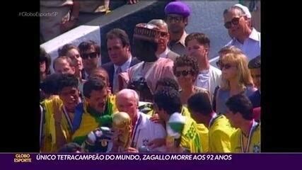 Vídeo Único tetra campeão do mundo Zagallo morre aos 92 anos