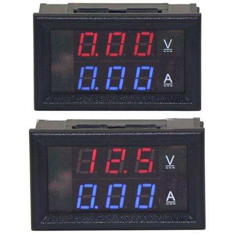 Dual Digital Display Dc Voltmeter And Ammeter 0 100v 0 100a Australia