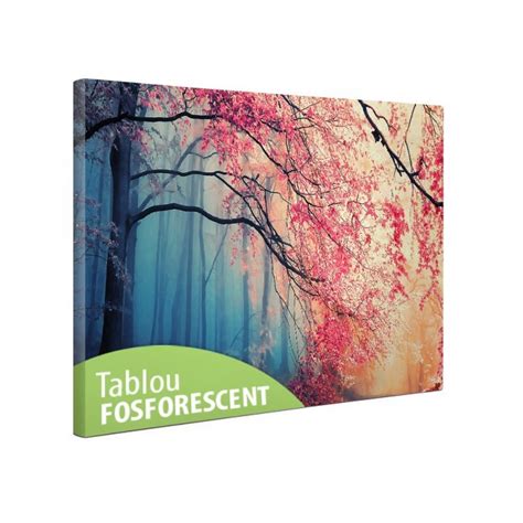 Tablou Canvas Fosforescent Misterul Padurii