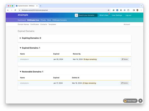 How To Restore Domains Registered At Dnsimple Dnsimple Blog