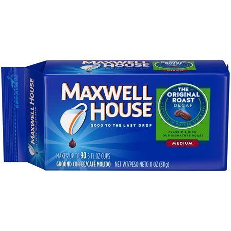 Maxwell House The Original Roast Decaf Medium Roast Ground Coffee 11