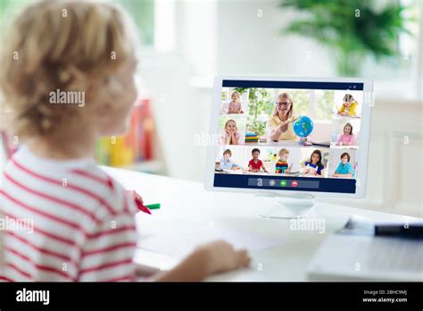 Kids Chatting Online