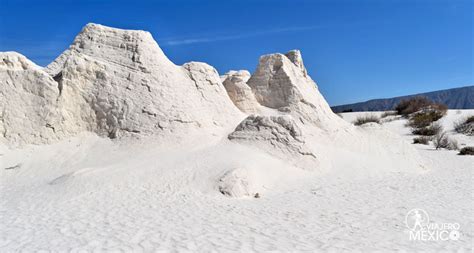 Dunas de Yeso El único desierto de arena blanca que existe en México