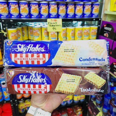 Skyflakes Cracker Sandwich 10 X 30g Pack Condesada Butter