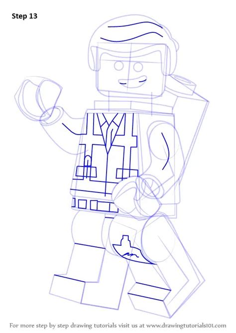 How To Draw Emmet From The Lego Movie Kilpatrick Himese