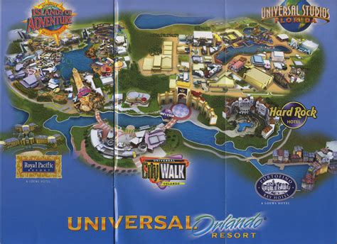 Theme Park Brochures Universal Orlando Resort - Theme Park Brochures - Universal Studios Florida ...