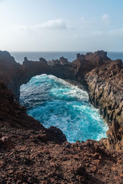 Ilha El Hierro Ilhas Can Rias O Arco De La Tosca Incr Vel Monumento