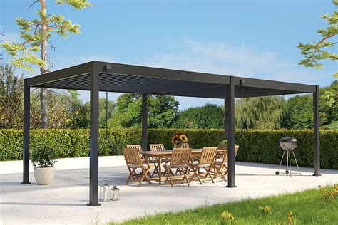 Marke Weide Lamellendach Pavillon Pergola und Zubehör