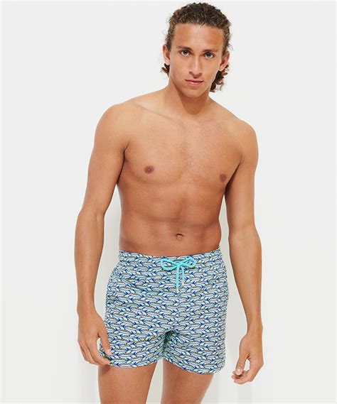 Men Swim Trunks Stretch Classic Vilebrequin