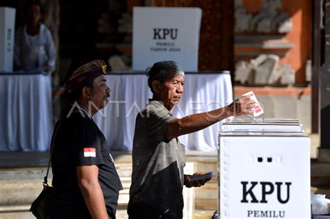 Simulasi Pemilu Di Bali Antara Foto