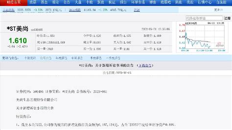 St美尚新增诉讼金额618万 此前违披处罚仍待落地美尚生态诉讼处罚新浪新闻