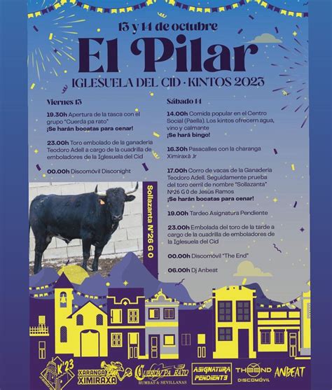 La Iglesuela Del Cid Celebrar El Pilar Con M Sica Y Toros Diadia