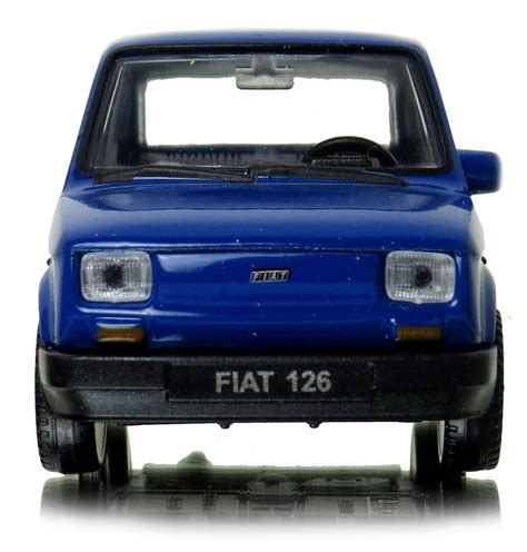 Maluch Fiat P Auto Prl Welly Metal Model