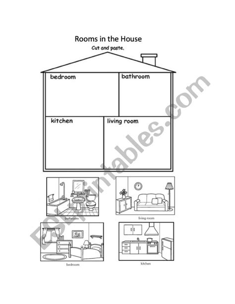 Parts Of The House Games Esl At Rosaria Trotter Blog