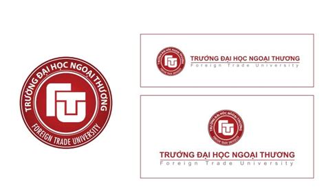 Top 18 logo trường đại học ngoại thương mới nhất 2022 VIETART PRODUCTION