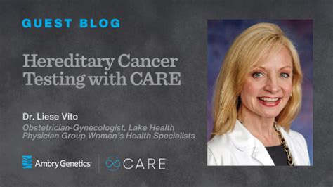 Hereditary Cancer Testing with CARE - View Blog Post - Ambry - Blog ...